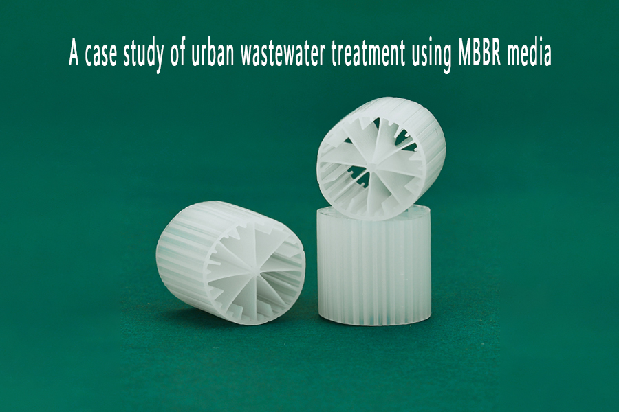 A case study of urban wastewater treatment using MBBR media