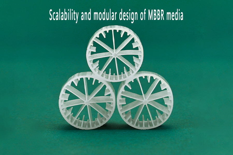 Scalability and modular design of MBBR media