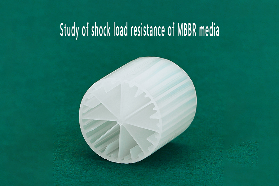 Study of shock load resistance of MBBR media